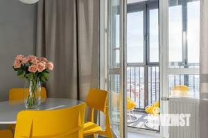 1-к квартира, посуточно, 39м2, 15/16 этаж