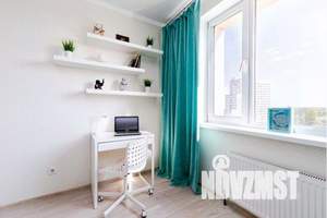 1-к квартира, посуточно, 43м2, 9/17 этаж