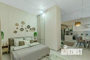 Студия квартира, посуточно, 40м2, 1/2 этаж