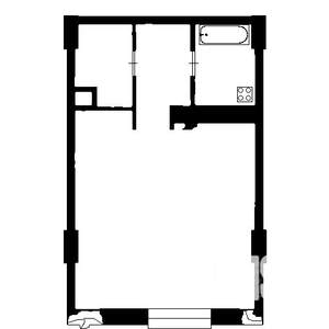 1-к квартира, на длительный срок, 50м2, 19/23 этаж