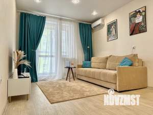 1-к квартира, посуточно, 48м2, 9/19 этаж
