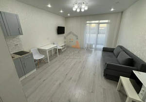 Студия квартира, на длительный срок, 30м2, 4/19 этаж