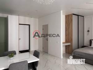 Студия квартира, на длительный срок, 45м2, 7/24 этаж