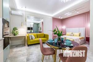 Студия квартира, посуточно, 33м2, 2/4 этаж