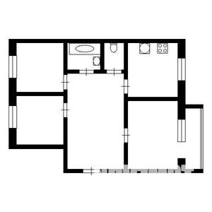 3-к квартира, на длительный срок, 66м2, 9/10 этаж
