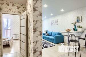 2-к квартира, посуточно, 45м2, 1/1 этаж