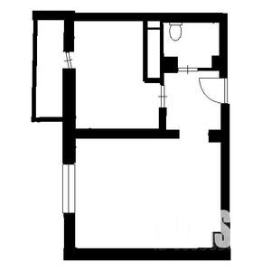 1-к квартира, на длительный срок, 45м2, 12/16 этаж