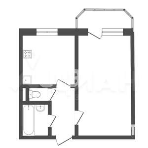 1-к квартира, на длительный срок, 35м2, 7/10 этаж