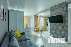 1-к квартира, посуточно, 40м2, 1/1 этаж
