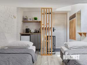 1-к квартира, посуточно, 12м2, 1/1 этаж
