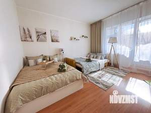 1-к квартира, посуточно, 44м2, 1/6 этаж