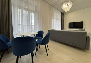 Студия квартира, на длительный срок, 40м2, 13/21 этаж