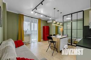 1-к квартира, посуточно, 38м2, 1/1 этаж