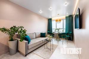 2-к квартира, посуточно, 60м2, 21/25 этаж