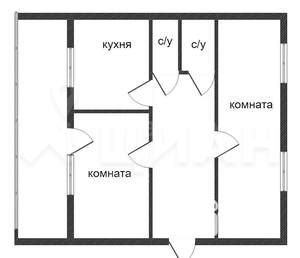 2-к квартира, на длительный срок, 50м2, 3/10 этаж