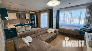 Студия квартира, посуточно, 47м2, 11/19 этаж