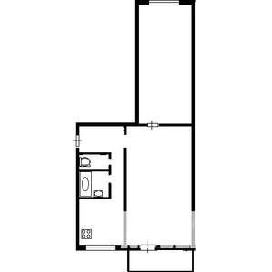 2-к квартира, на длительный срок, 45м2, 7/10 этаж