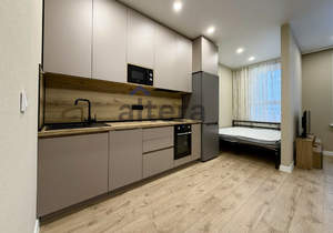 Студия квартира, на длительный срок, 33м2, 6/9 этаж