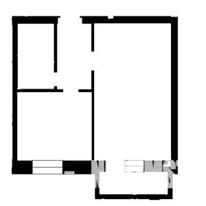 1-к квартира, на длительный срок, 32м2, 2/12 этаж