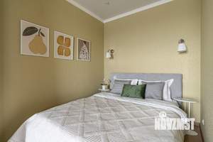 1-к квартира, посуточно, 44м2, 1/1 этаж