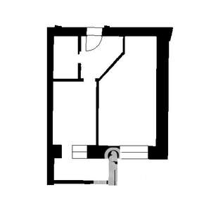 1-к квартира, на длительный срок, 46м2, 9/10 этаж
