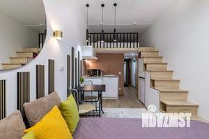 1-к квартира, посуточно, 18м2, 1/1 этаж