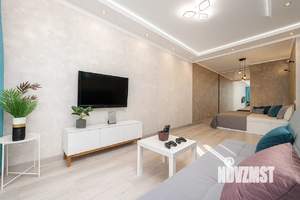 1-к квартира, посуточно, 41м2, 1/1 этаж