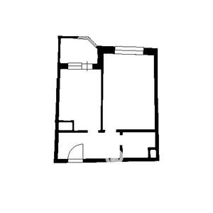 1-к квартира, на длительный срок, 43м2, 3/10 этаж