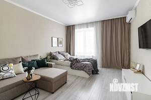 1-к квартира, посуточно, 40м2, 1/1 этаж