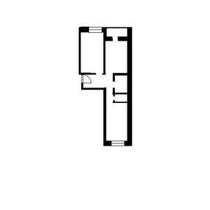 1-к квартира, на длительный срок, 37м2, 2/25 этаж