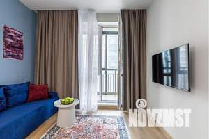 1-к квартира, посуточно, 52м2, 7/16 этаж