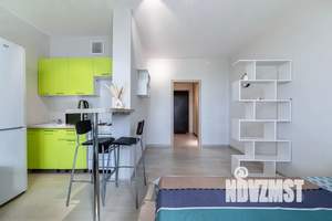 Студия квартира, посуточно, 34м2, 7/24 этаж