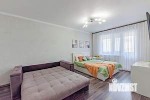 1-к квартира, посуточно, 41м2, 1/1 этаж