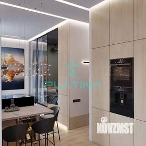 Студия квартира, на длительный срок, 43м2, 7/24 этаж