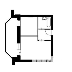 2-к квартира, на длительный срок, 55м2, 10/10 этаж