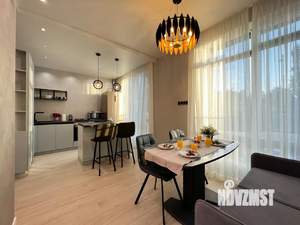 1-к квартира, посуточно, 55м2, 1/1 этаж