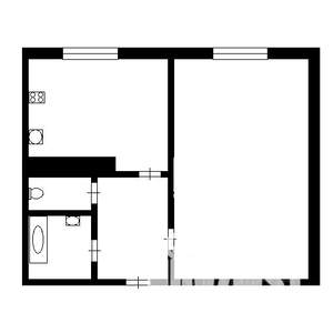 1-к квартира, на длительный срок, 30м2, 4/10 этаж