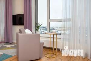 Студия квартира, посуточно, 53м2, 8/24 этаж