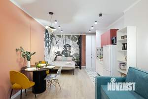 Студия квартира, посуточно, 35м2, 4/29 этаж