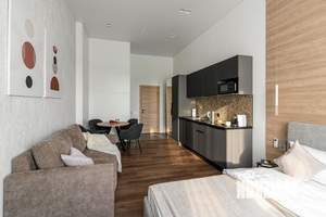 1-к квартира, посуточно, 27м2, 1/1 этаж