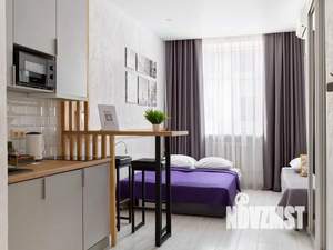 1-к квартира, посуточно, 25м2, 1/1 этаж