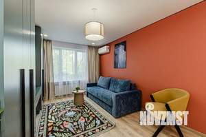 2-к квартира, посуточно, 45м2, 1/5 этаж