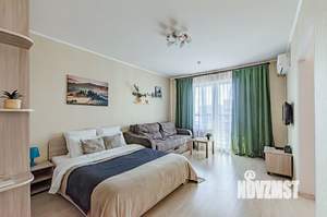 1-к квартира, посуточно, 45м2, 15/18 этаж