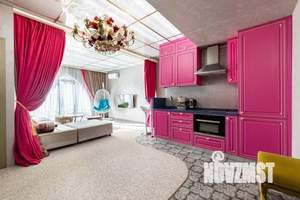 1-к квартира, посуточно, 55м2, 1/1 этаж