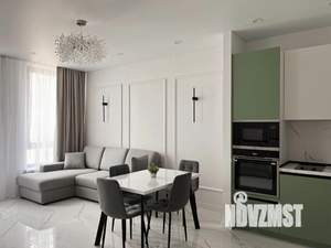 1-к квартира, посуточно, 44м2, 1/1 этаж