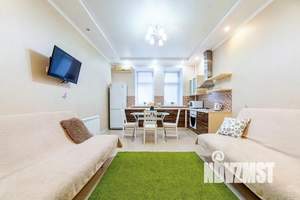 1-к квартира, посуточно, 60м2, 1/1 этаж