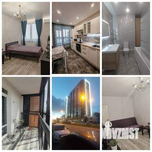 1-к квартира, на длительный срок, 38м2, 12/22 этаж