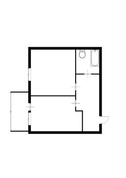 1-к квартира, на длительный срок, 42м2, 8/10 этаж