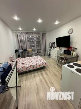 Студия квартира, на длительный срок, 28м2, 6/19 этаж