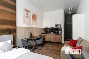 1-к квартира, посуточно, 26м2, 1/1 этаж